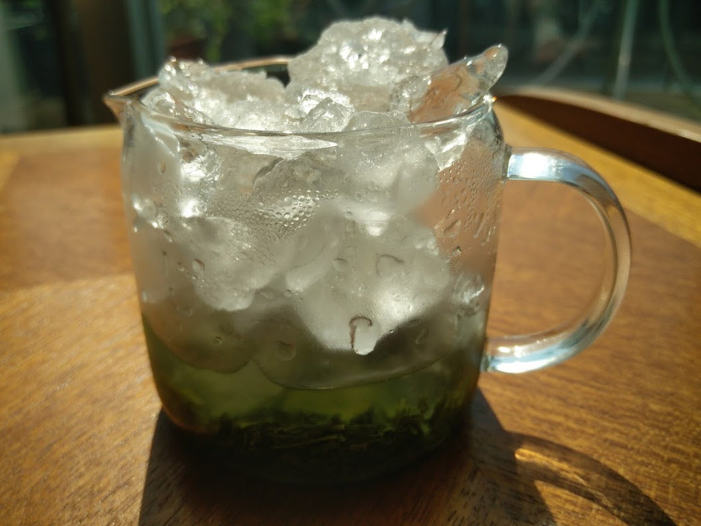 How to make iced Sencha and Gyokuro tea
