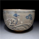 Vintage Japanese Hand-painted Matcha Bowl by Renowned Potter, Koichi Niwa.