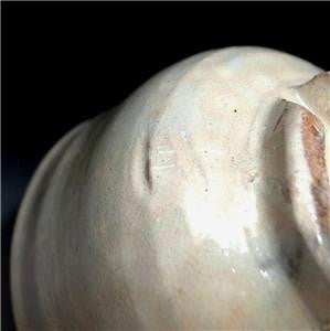 Vintage Japanese Pottery Matcha Bowl by  Sadamitsu Sugimoto Depicting a Turtle